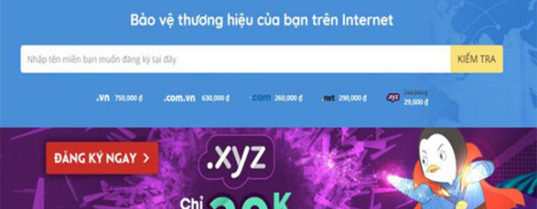 Đăng ký tên miền tại iNet – Nhà cung cấp domain Việt Nam